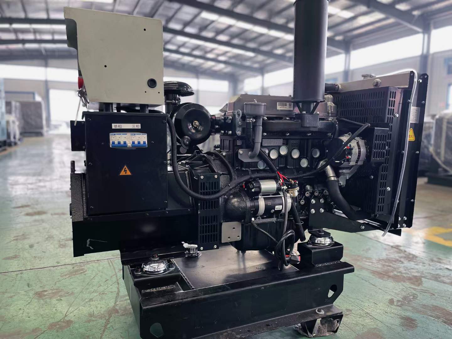 白马井镇如何降低电感性负载对发电机的影响？