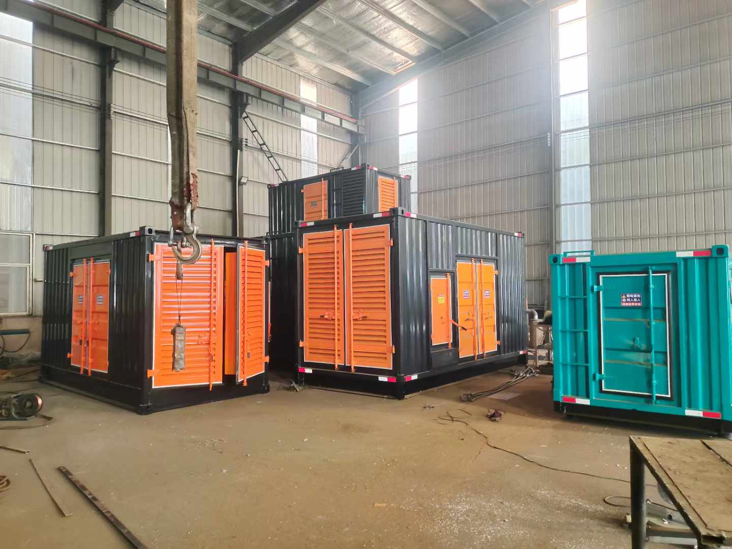 白马井镇500kw柴油发电机组可以带动多少功率设备？