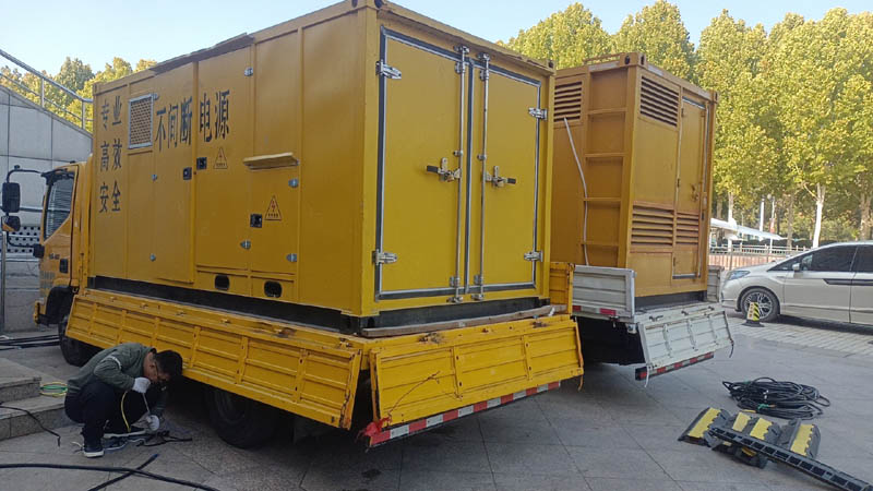 白马井镇柴油发电机组和UPS电源配合使用时的注意事项